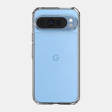 Itskins - Hybrid_r Clear Case For Google Pixel 9 / Pixel 9 Pro - Black And Transparent