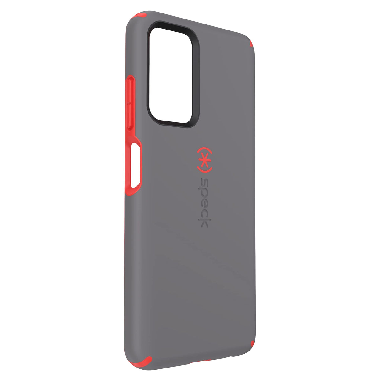 Speck - Presidio Impact Hero Case For Samsung Galaxy A03s - Moodey Grey And Turbo Red