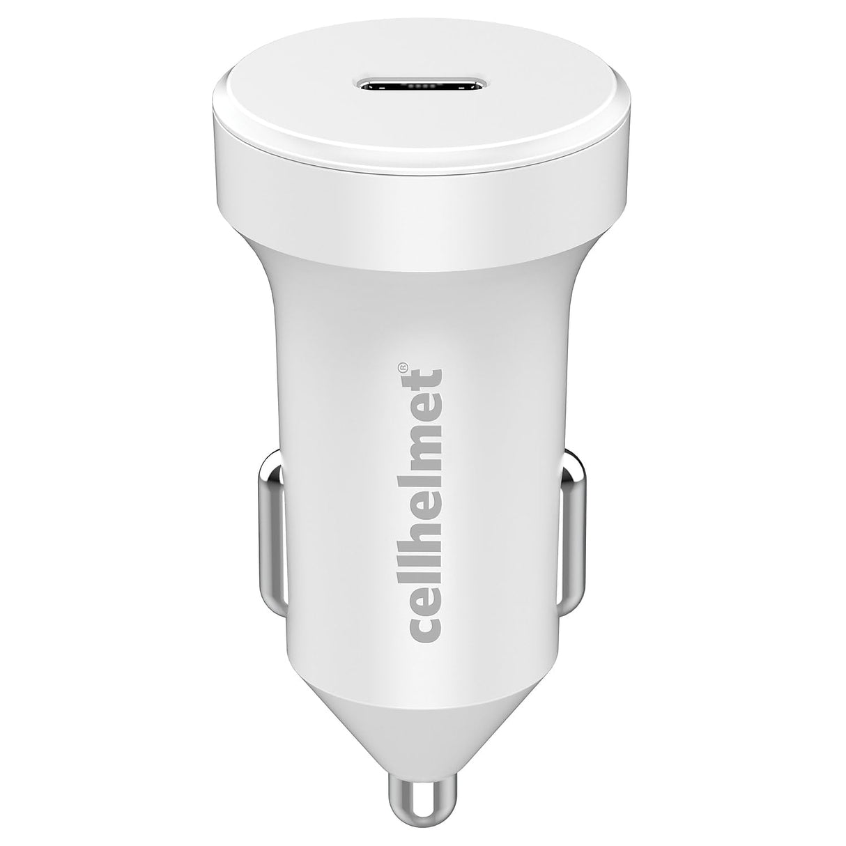 Cellhelmet - Pd Usb C Car Charger 20w And Usb C To Apple Lightning Cable 3ft - White