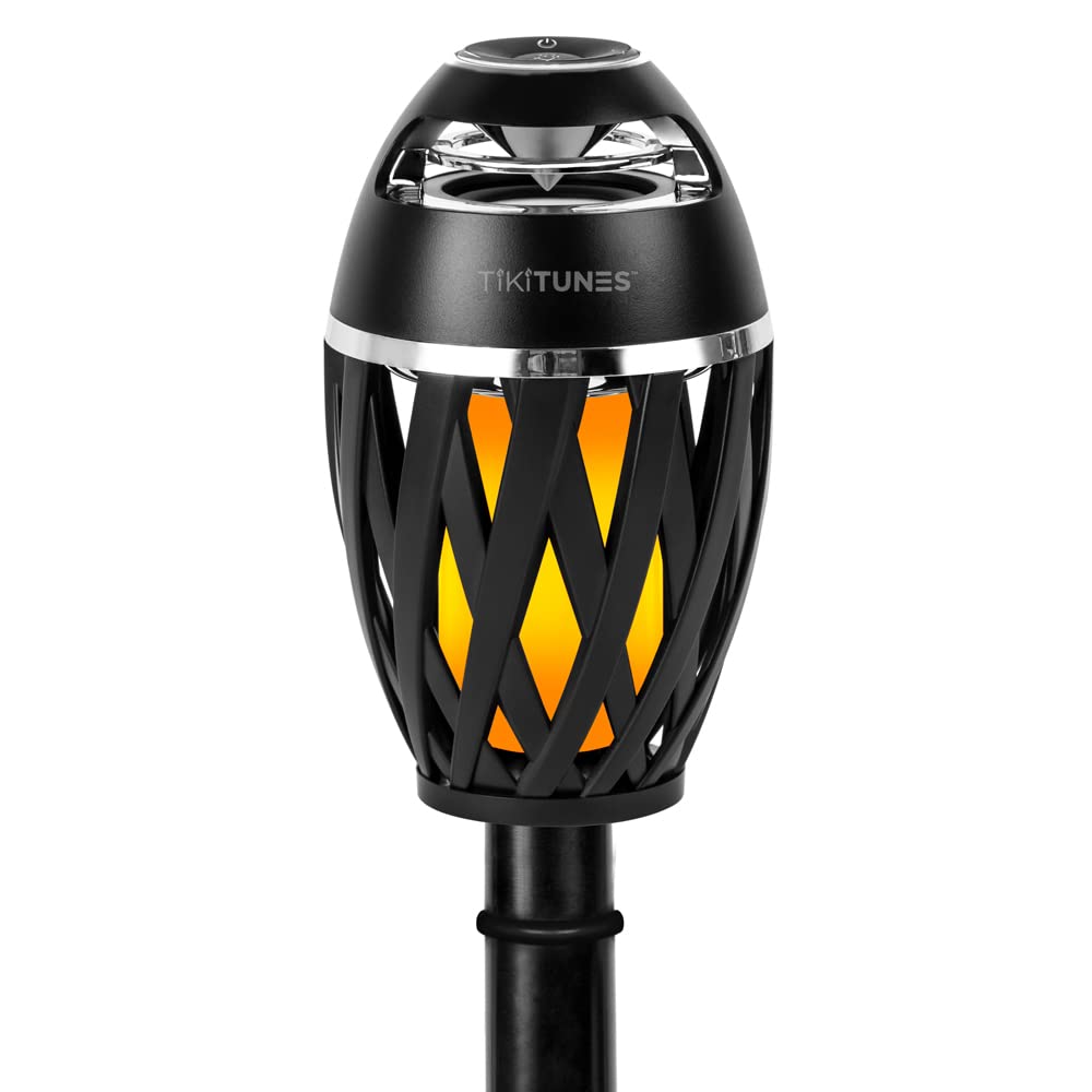 TIKITUNES - WIRELESS SPEAKER & AMBIENT LIGHT & 40" GROUND STAKE