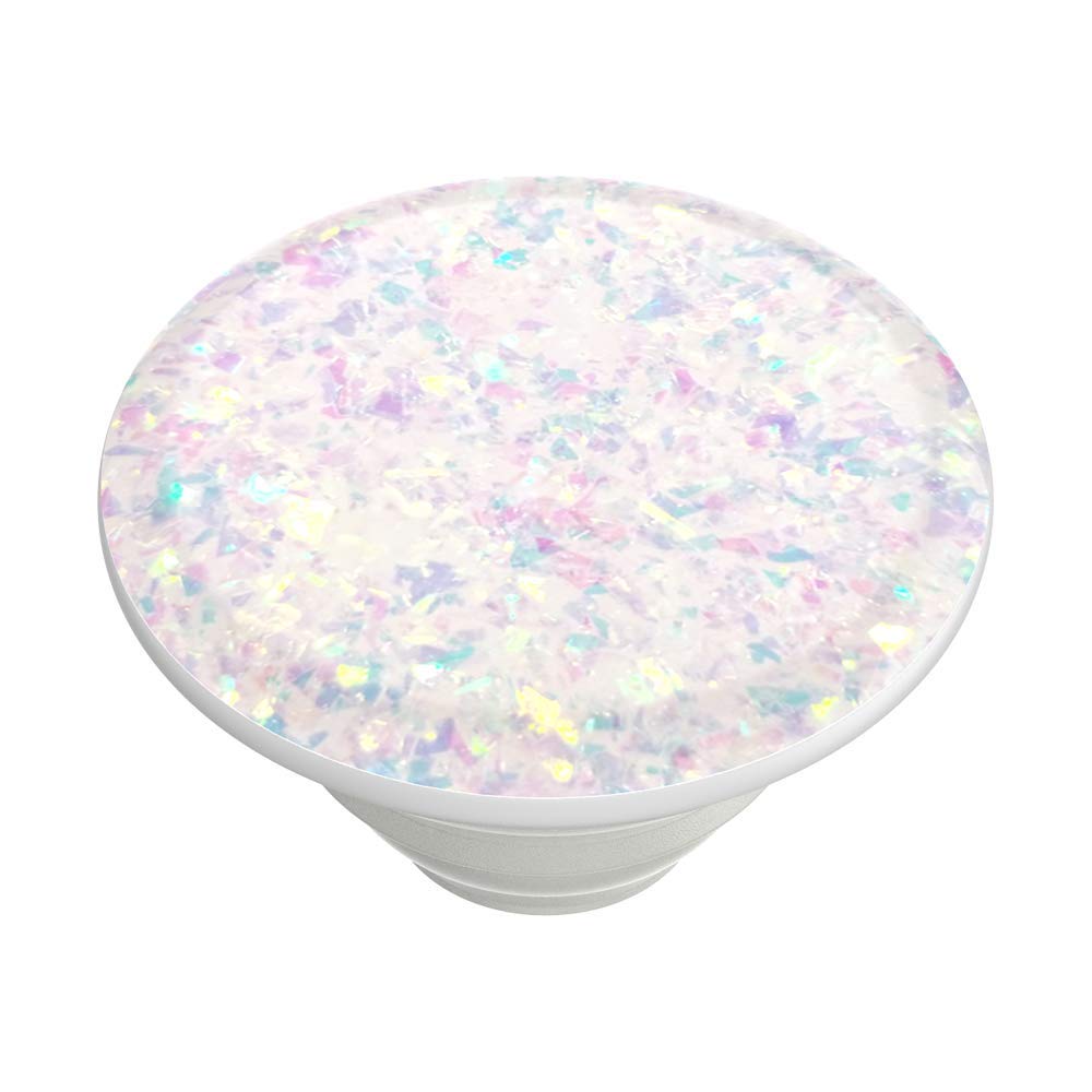 Popsockets - Popgrip Premium - Iridescent Confetti White