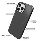 Cellhelmet - Fortitude Magsafe Case For Apple Iphone 16 - Onyx Black