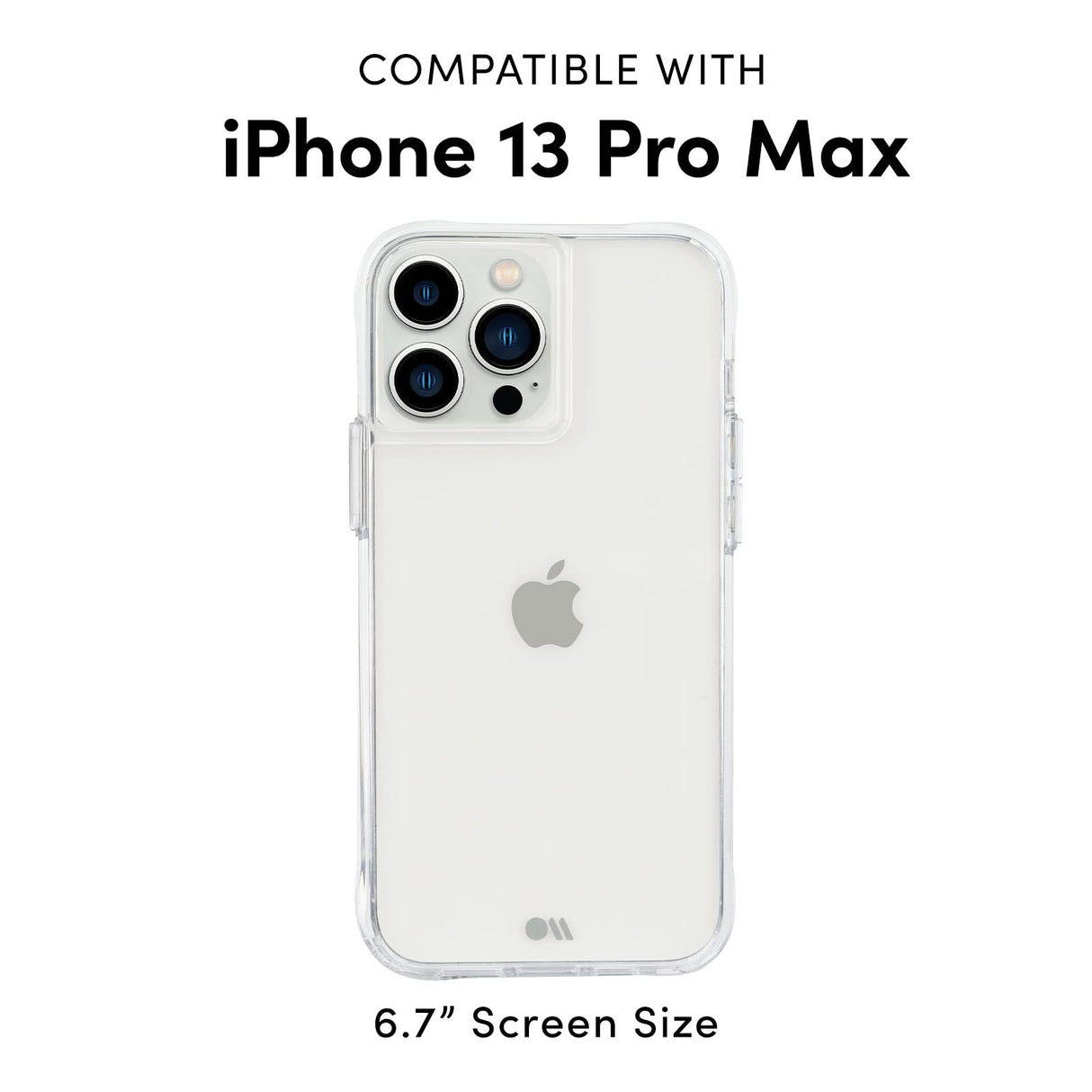 Case-mate - Tough Case For Apple Iphone 13 Pro Max / 12 Pro Max - Clear