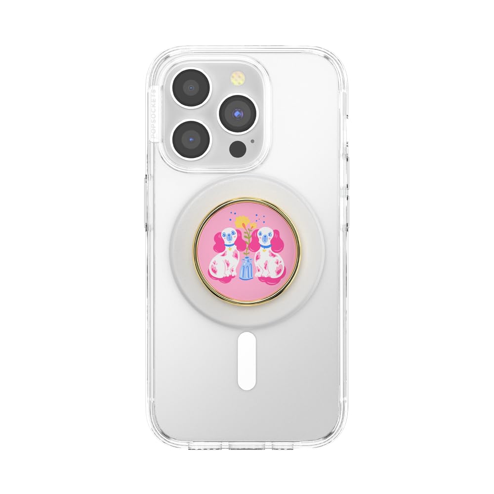 Popsockets - Magsafe Popgrip - Luxe Enamel Staffordshire Furries