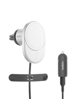 Belkin - Boost Charge Pro Wireless Car Charger With Magsafe Charging With Qi2 15w - Grey