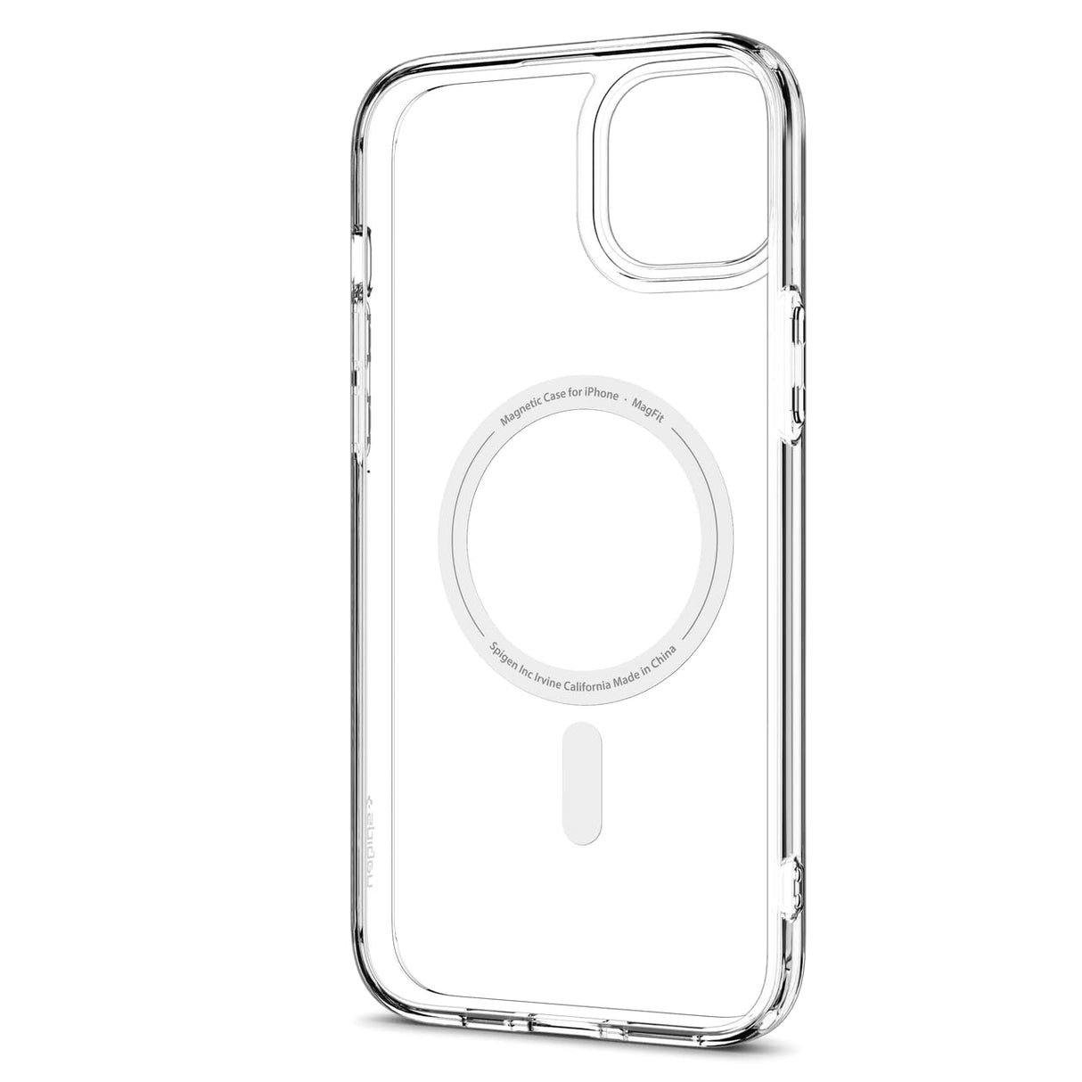 Spigen - Crystal Hybrid Magsafe Case For Apple Iphone 15 Plus - White