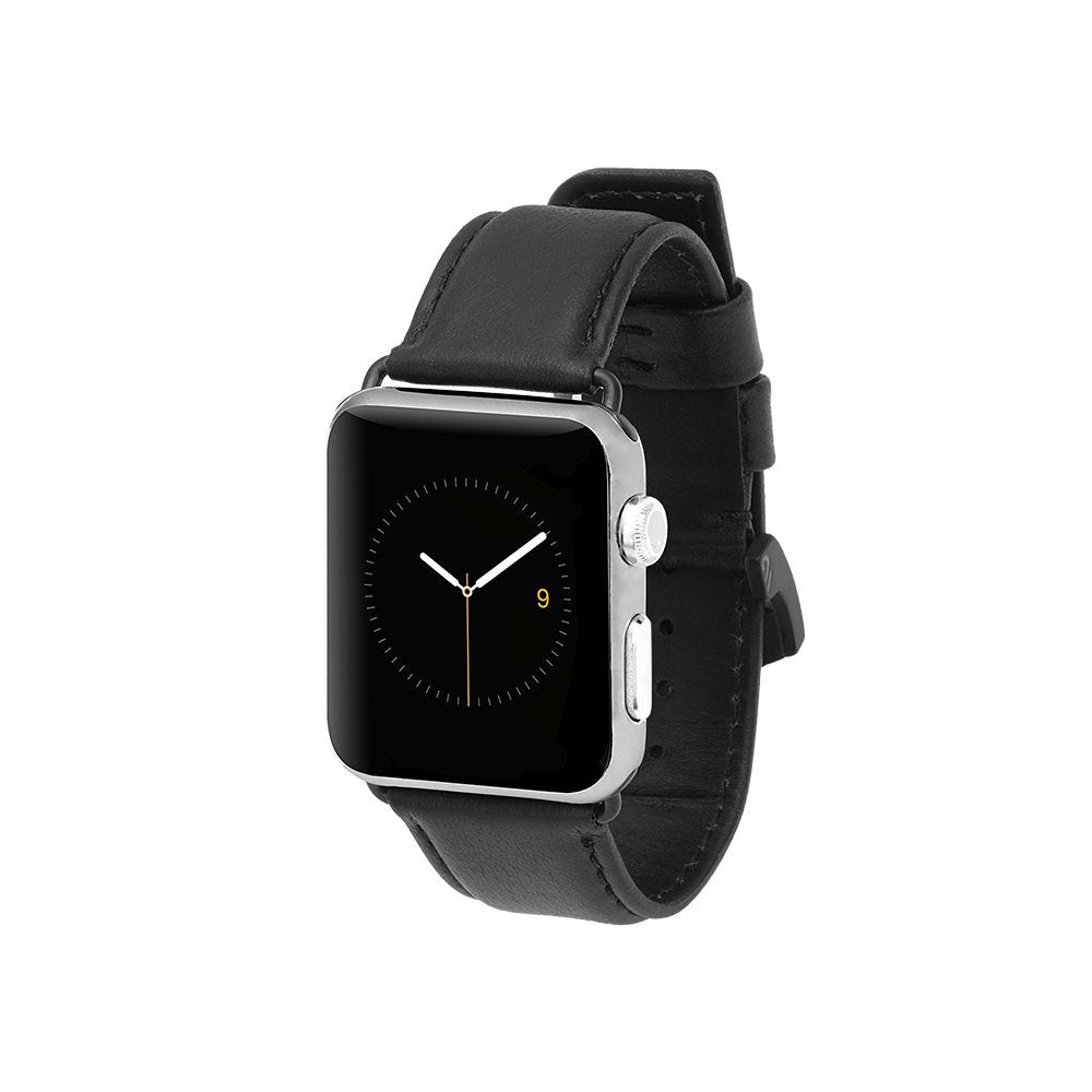 Case-Mate Case Mate Apple Watch 42mm Signature Leather Watchband - Black