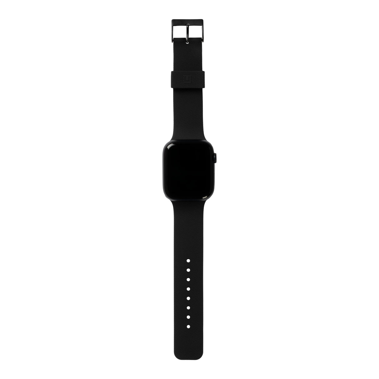 Urban Armor Gear (uag) - U Dot Silicone Watch Strap For Apple Watch 42mm / 44mm / 45mm / 49mm - Black