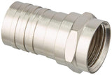 RG6 CRIMP-ON F CONNECTORS, 2-PACK