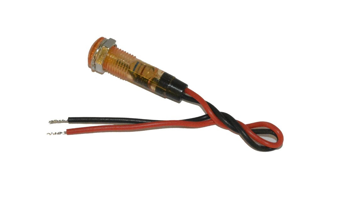 LED WITH HOLDER (ORANGE)