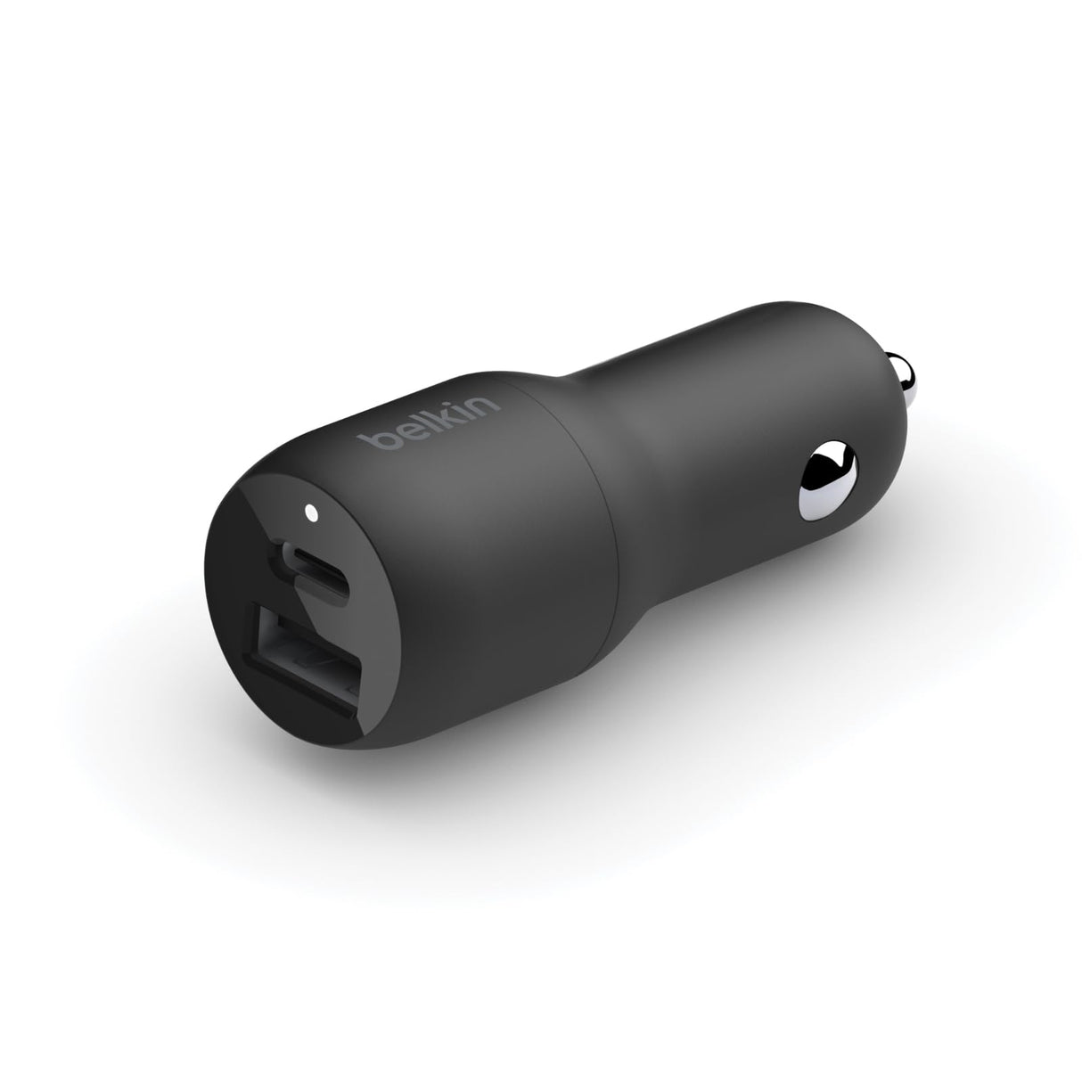 Belkin - Boost Up Charge Dual Port Usb A Pd Car Charger 37w With Pps - Black