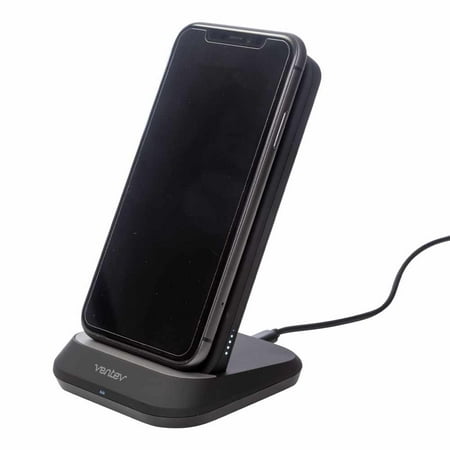 Ventev - Wireless Battery Charge Stand 10w 10,000 Mah - Black