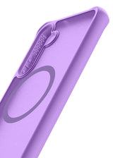 Itskins - Hybrid_r Frost Magsafe Case For Samsung Galaxy S24 - Deep Purple