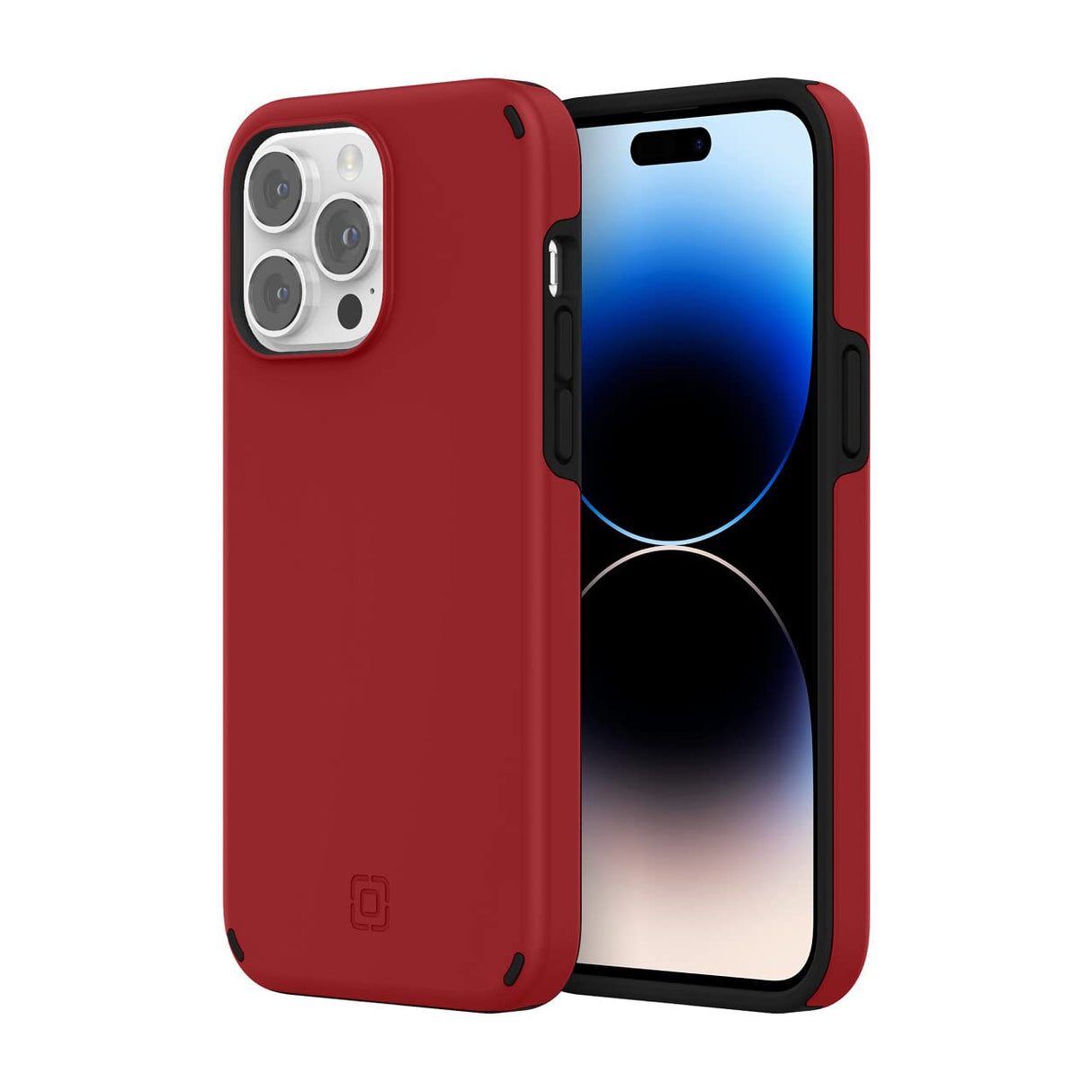 Incipio - Duo Case For Apple Iphone 14 Pro Max - Scarlet Red And Black