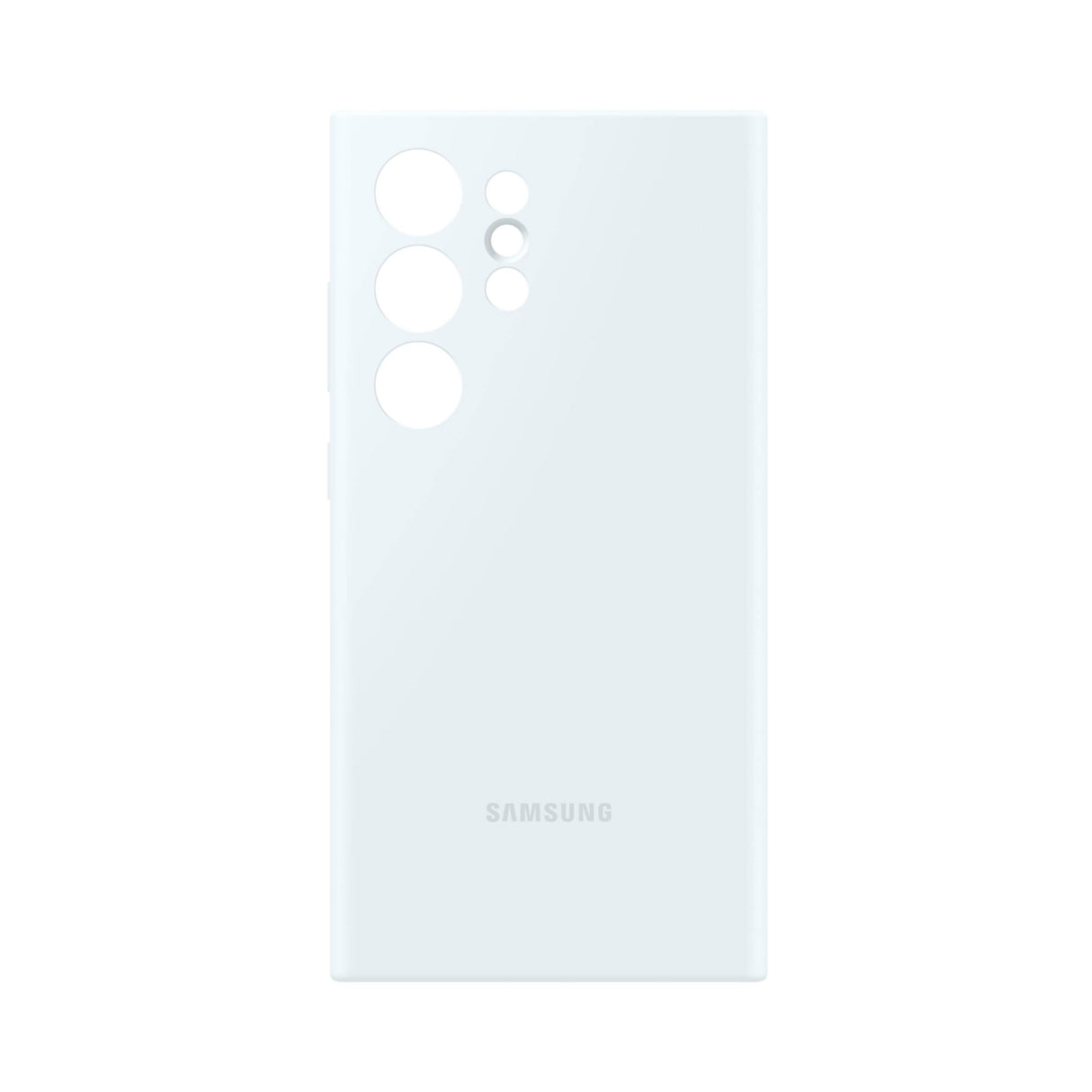 Samsung - Silicone Case For Samsung Galaxy S24 Ultra - White