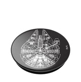 Popsockets - Popgrip Star Wars - Millennium Falcon Aluminum