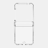 Itskins - Hybrid_r Clear Hinge Case For Samsung Galaxy Z Flip6 - Transparent