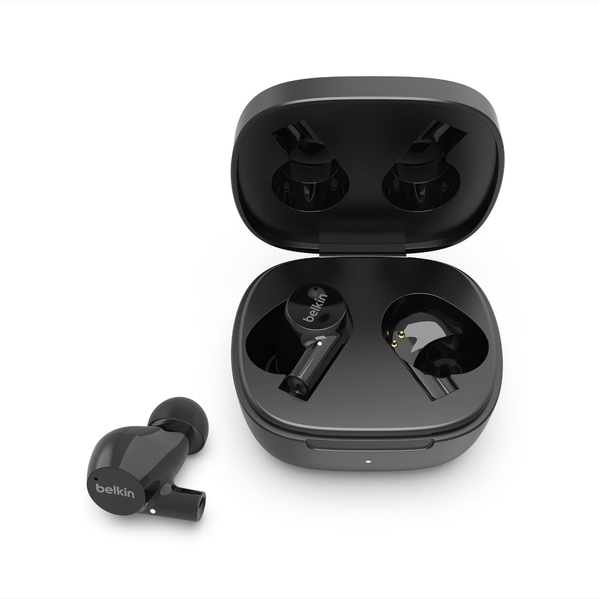 Belkin - Soundform Rise True Wireless Earbuds - Black