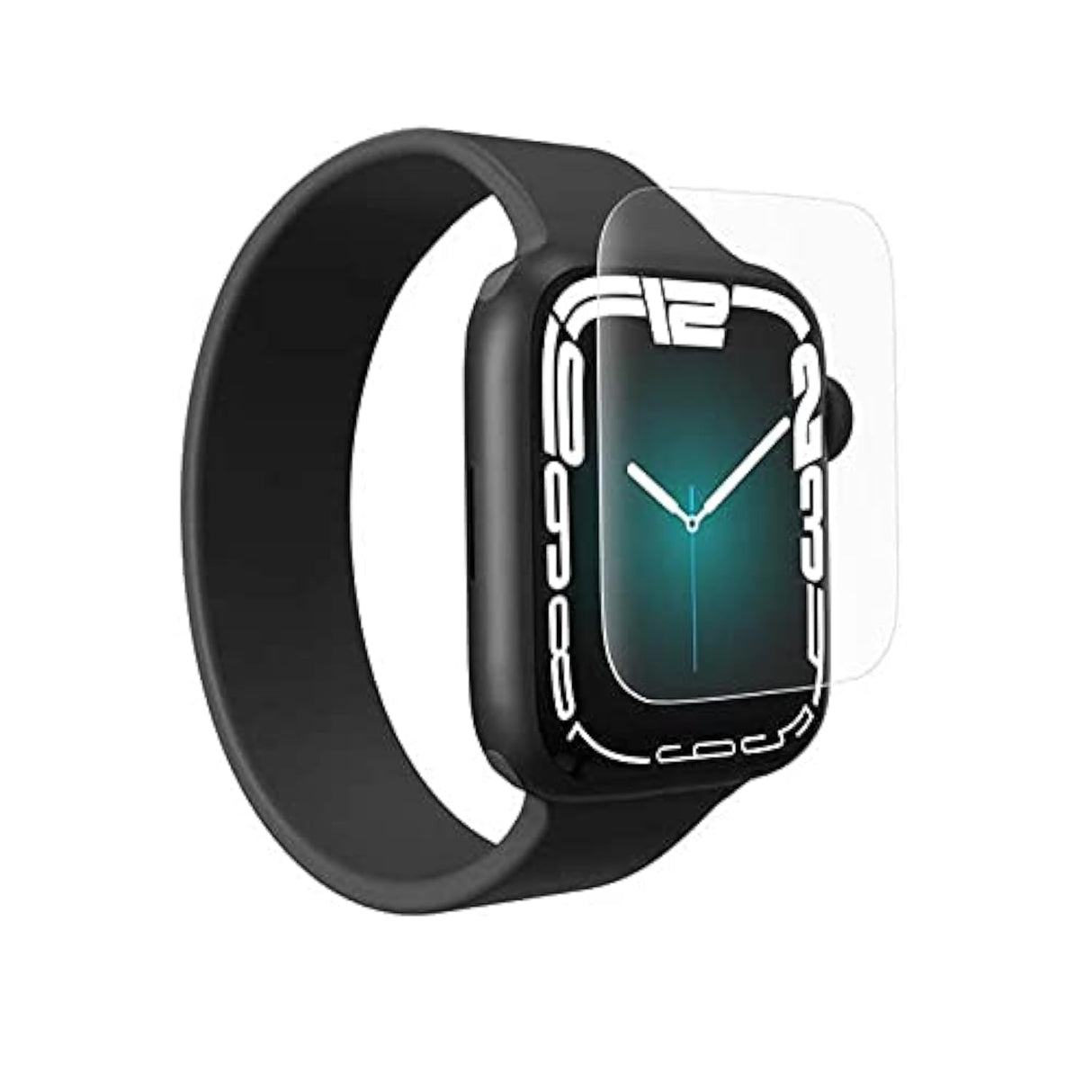 Zagg - Invisibleshield Glassfusion Plus Screen Protector For Apple Watch 45mm - Clear