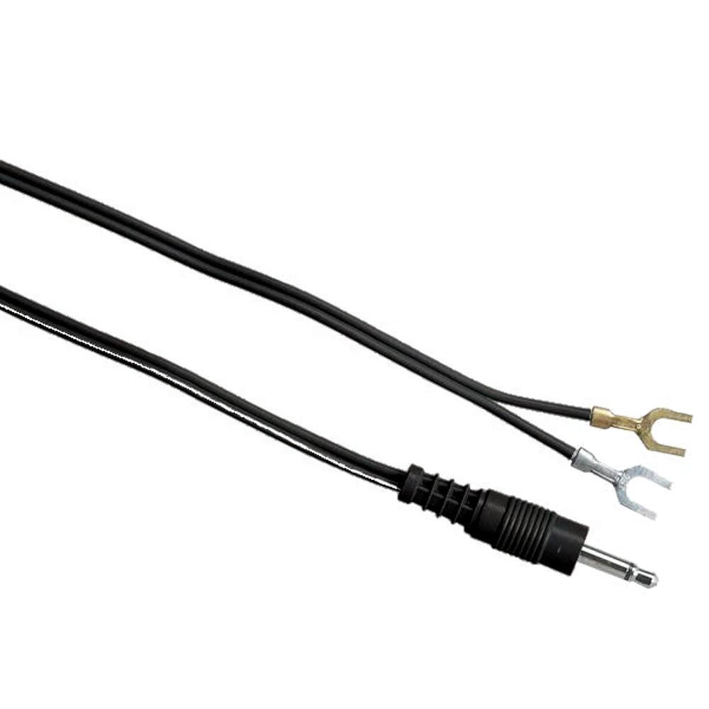 12-FOOT MINI 1/8Â€ TO LUG CONNECTORS CABLE - BLACK