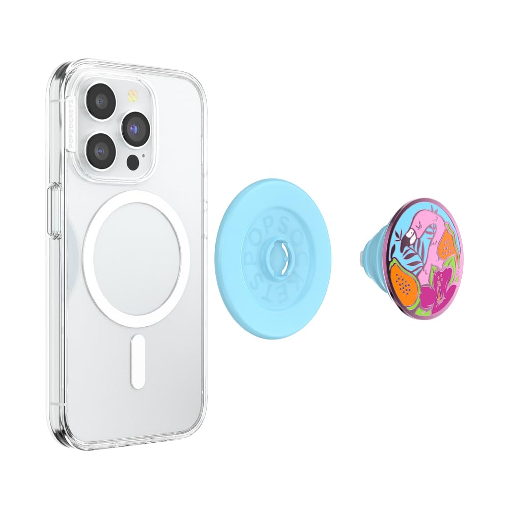 Popsockets - Magsafe Popgrip - Enamel Flamingo