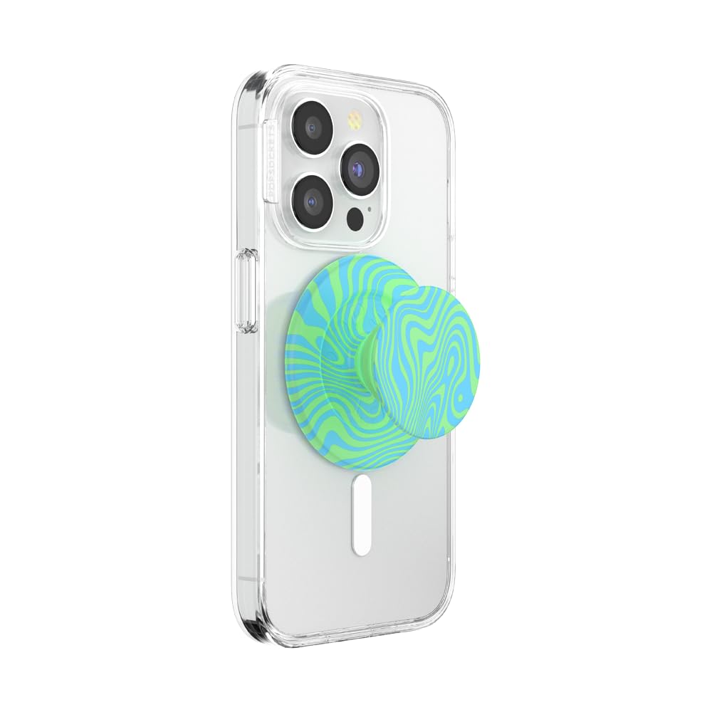 Popsockets - Magsafe Popgrip - Swirl Oasis And Keylime