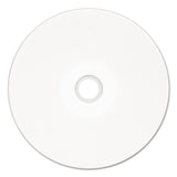 Verbatim DVD-R Blank Discs 4.7GB 16X DataLifePlus White Inkjet Printable Recordable Disc Hub Printable - 50pk Spindle 95079