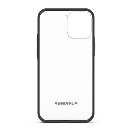 PUREGEAR SLIM SHELL CASE FOR IPHONE 12 MINI - CLEAR/BLACK