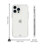 CASE-MATE - TOUGH CASE FOR APPLE IPHONE 13 PRO - CLEAR