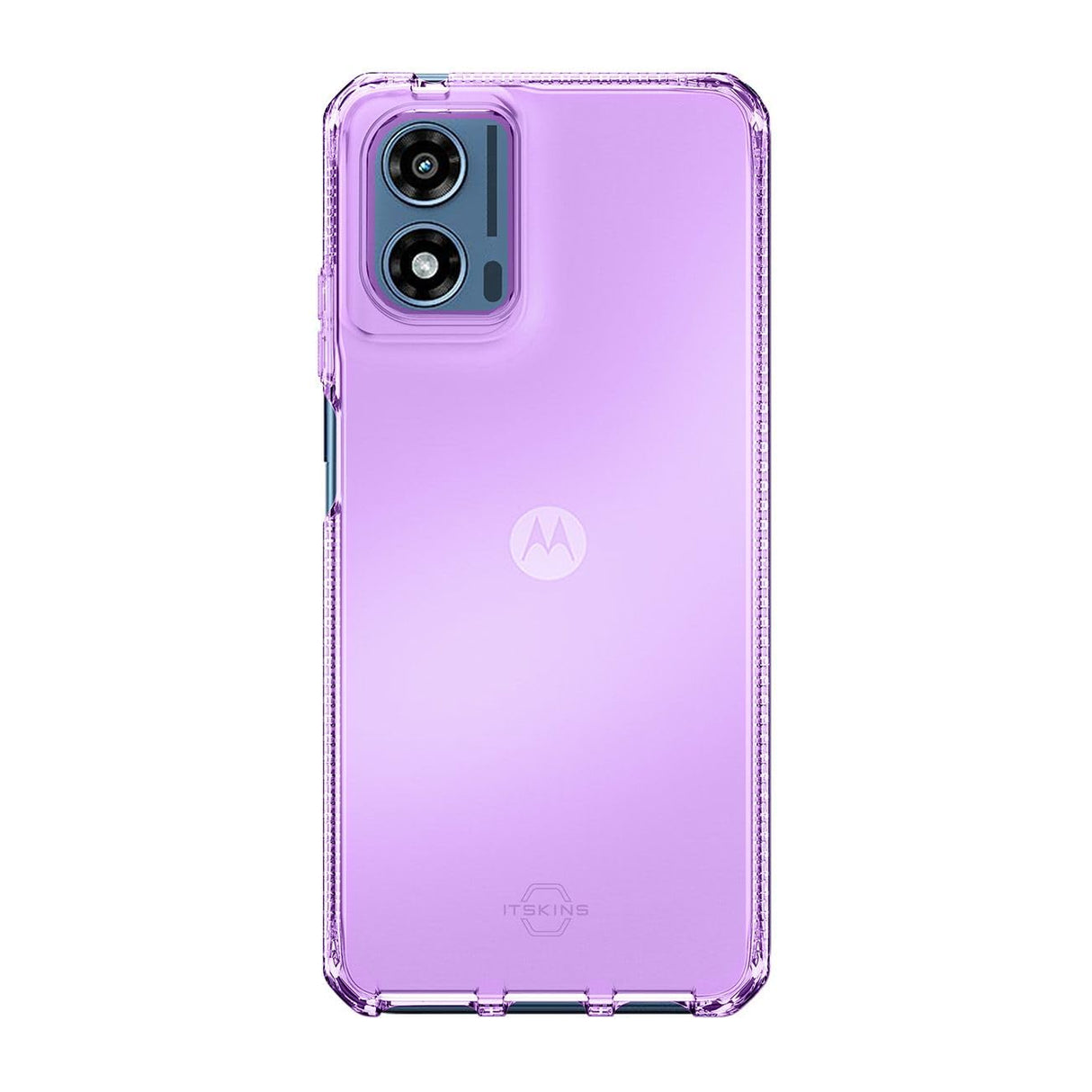 Itskins - Spectrum_r Clear Case For Motorola Moto G 5g (2024) - Light Purple