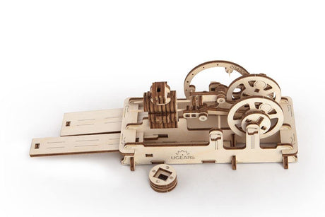 UGEARS Engine 3D Wooden Puzzle Brain Teaser Construction Set for Teens and Adults
