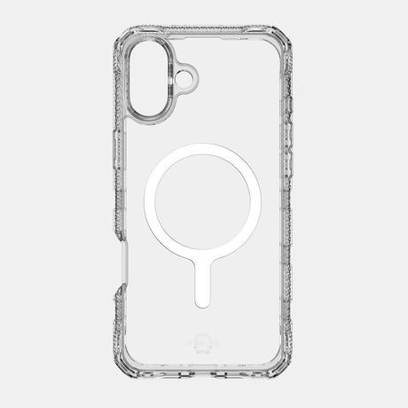 Itskins - Supreme_r Clear Magsafe Case For Apple Iphone 16 Plus - Transparent White Print