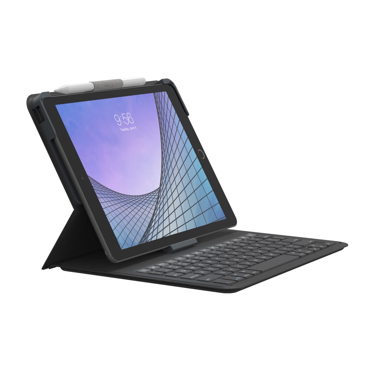 Zagg - Messenger Folio 2 Keyboard And Case For Apple Ipad 10.9 - Charcoal