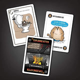 NSFW by Exploding Kittens - Card Games for Adults & Teens - A Russian Roulette Card Game (Package May Vary)