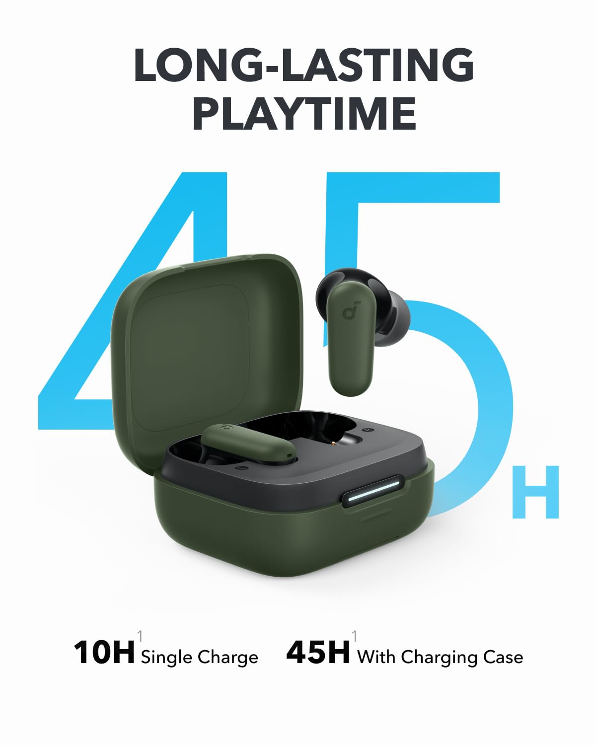 Soundcore - P30i True Wireless Anc Earbuds  - Green