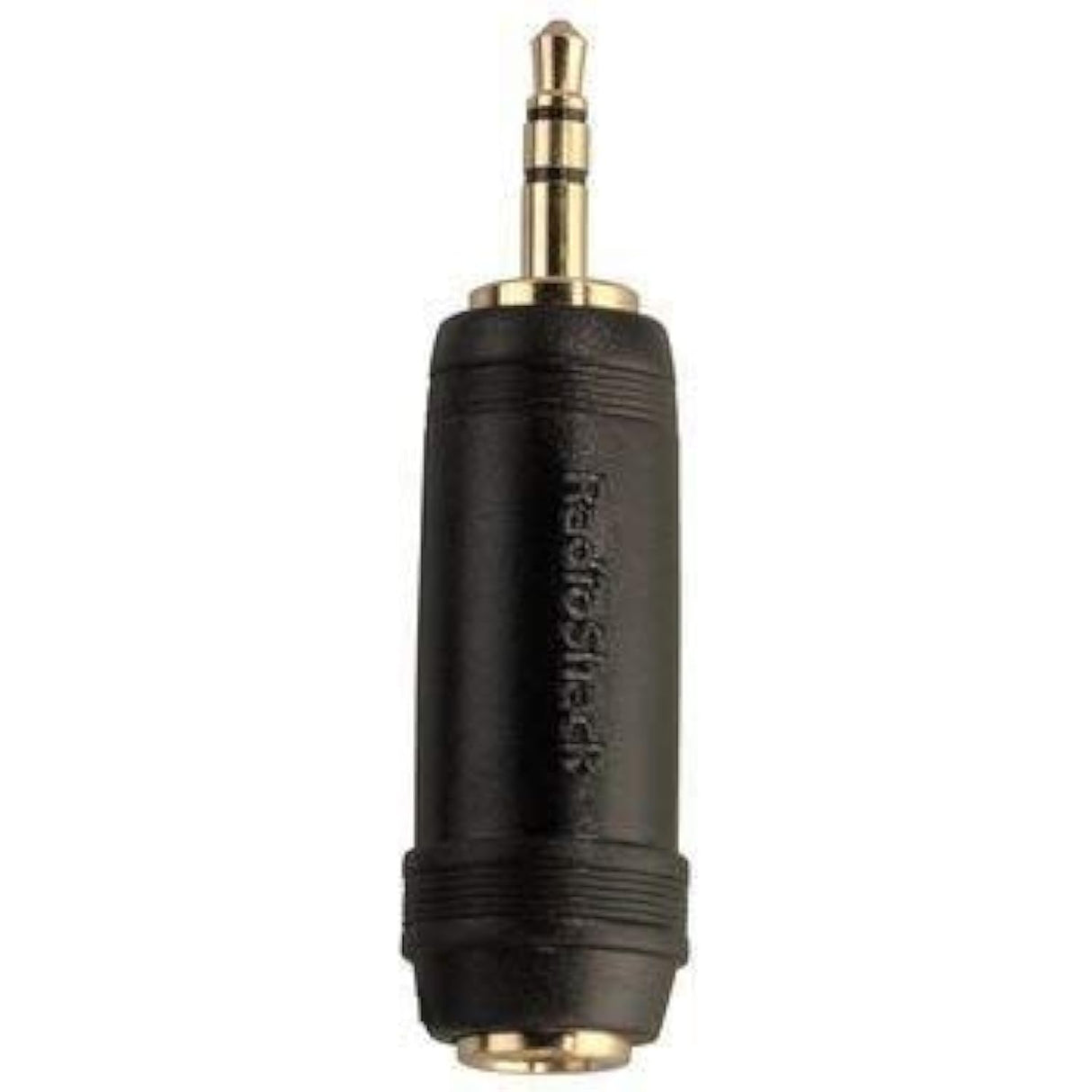 STEREO INLINE ADAPTER 1/4-INCH JACK-TO-1/8-INCH STEREO PLUG