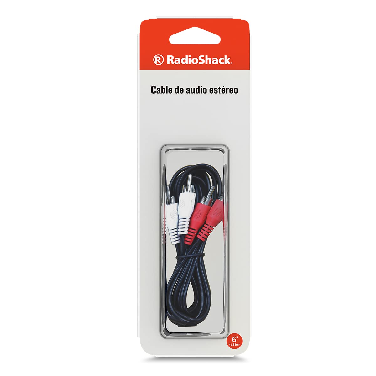 6-FOOT STEREO AUDIO CABLE WITH RCA