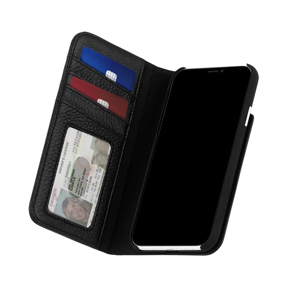 CASE-MATE - WALLET FOLIO CASE WITH MICROPEL FOR APPLE IPHONE 12 MINI