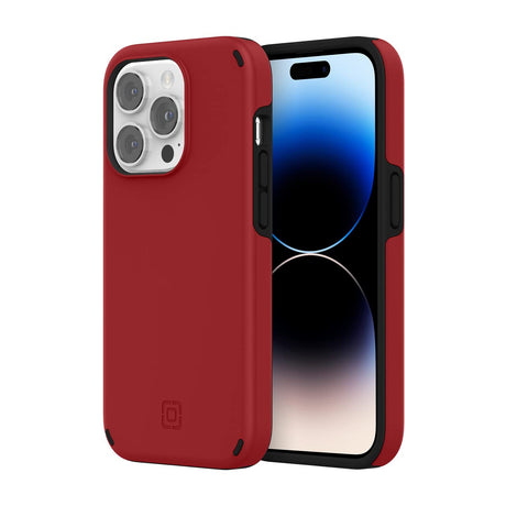 Incipio - Duo Case For Apple Iphone 14 Pro - Scarlet Red And Black