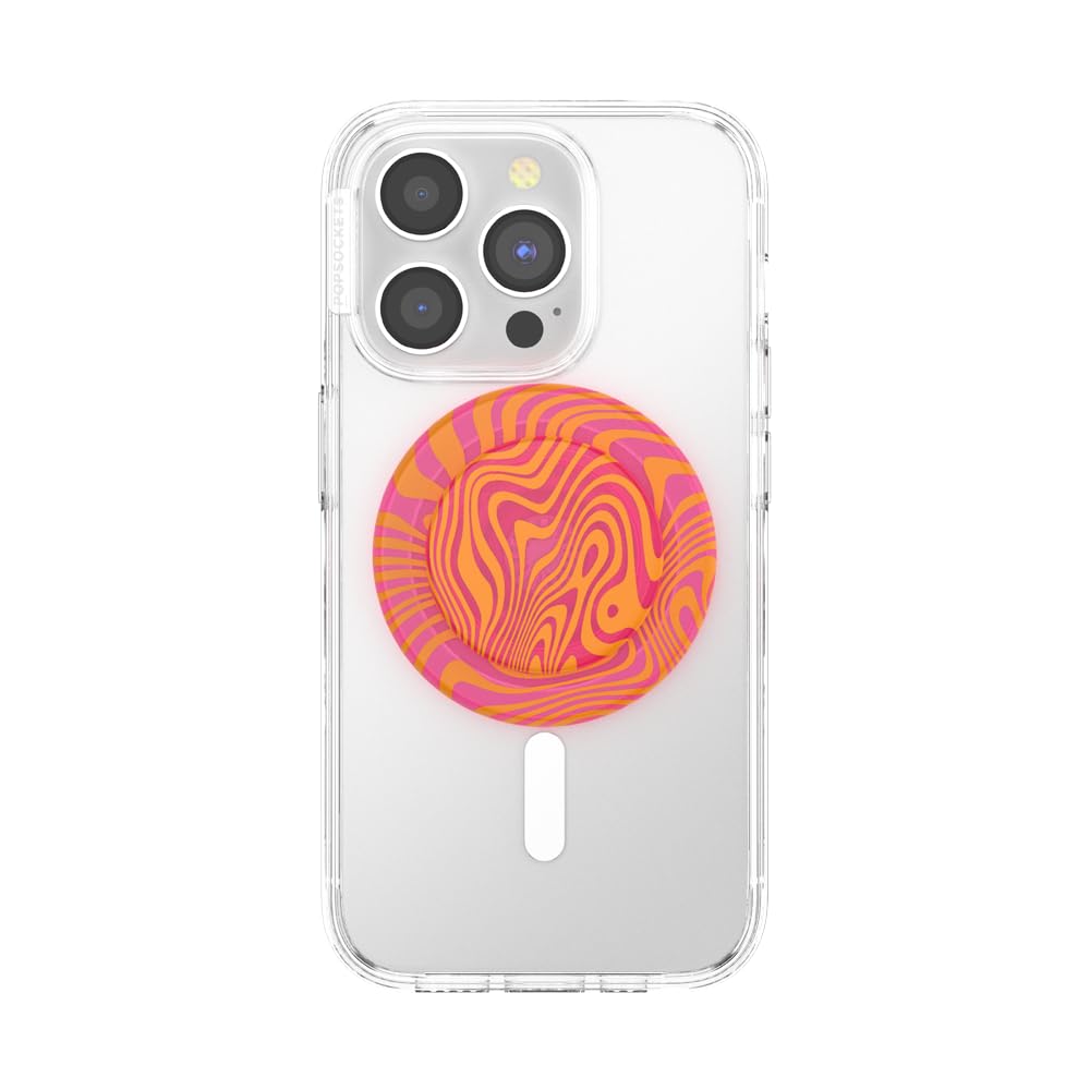 Popsockets - Magsafe Popgrip - Swirl Aviation And Orange