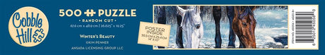 Cobble Hill 500 Piece Puzzle - Winter's Beauty - Sample Poster Included - image 5