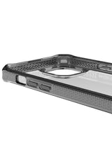 Itskins - Hybrid_r Clear Case For Apple Iphone 15 Plus / Iphone 14 Plus - Black And Transparent