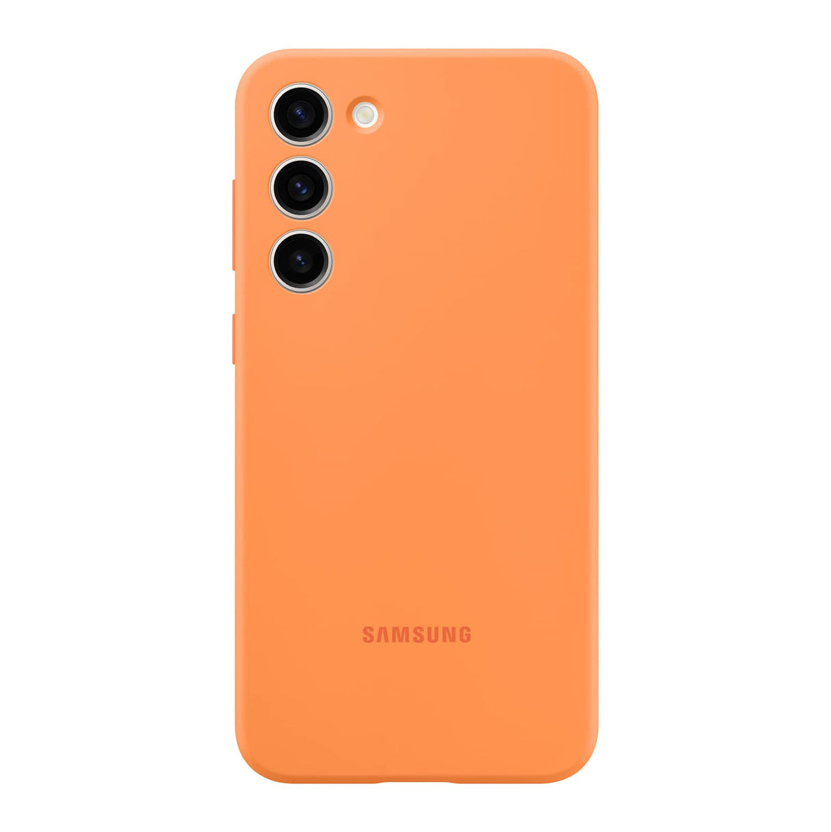 Samsung - Silicone Case For Samsung Galaxy S23 - Orange