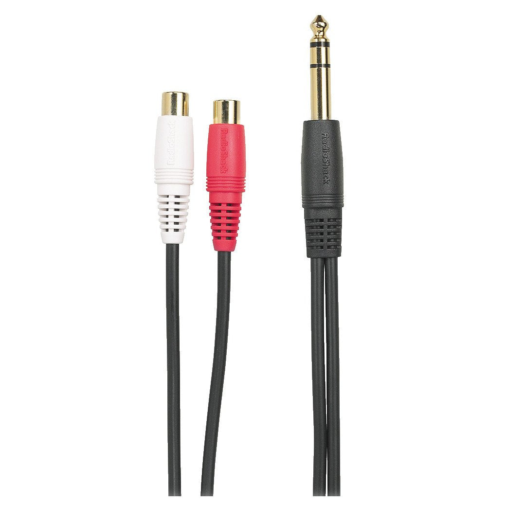 9-INCH Y-ADAPTER AUDIO CABLE