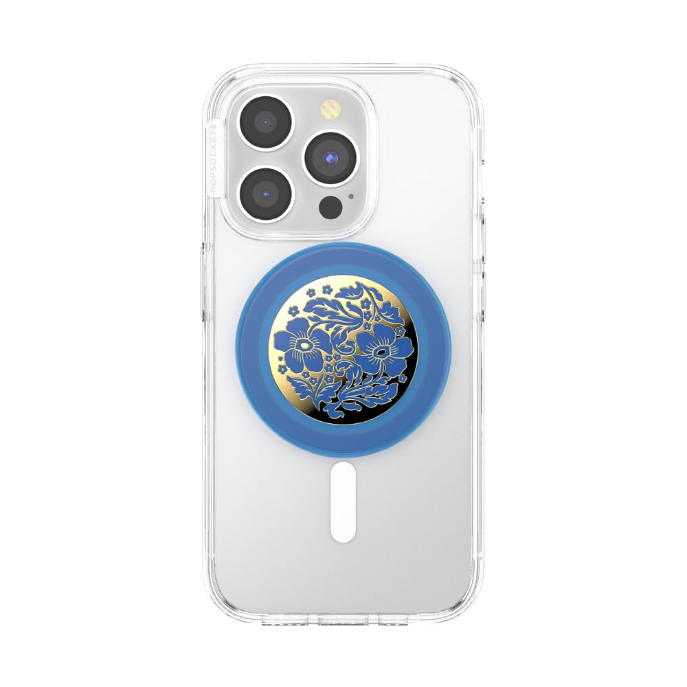 Popsockets - Magsafe Popgrip - Enamel Lace Vermeer Blue