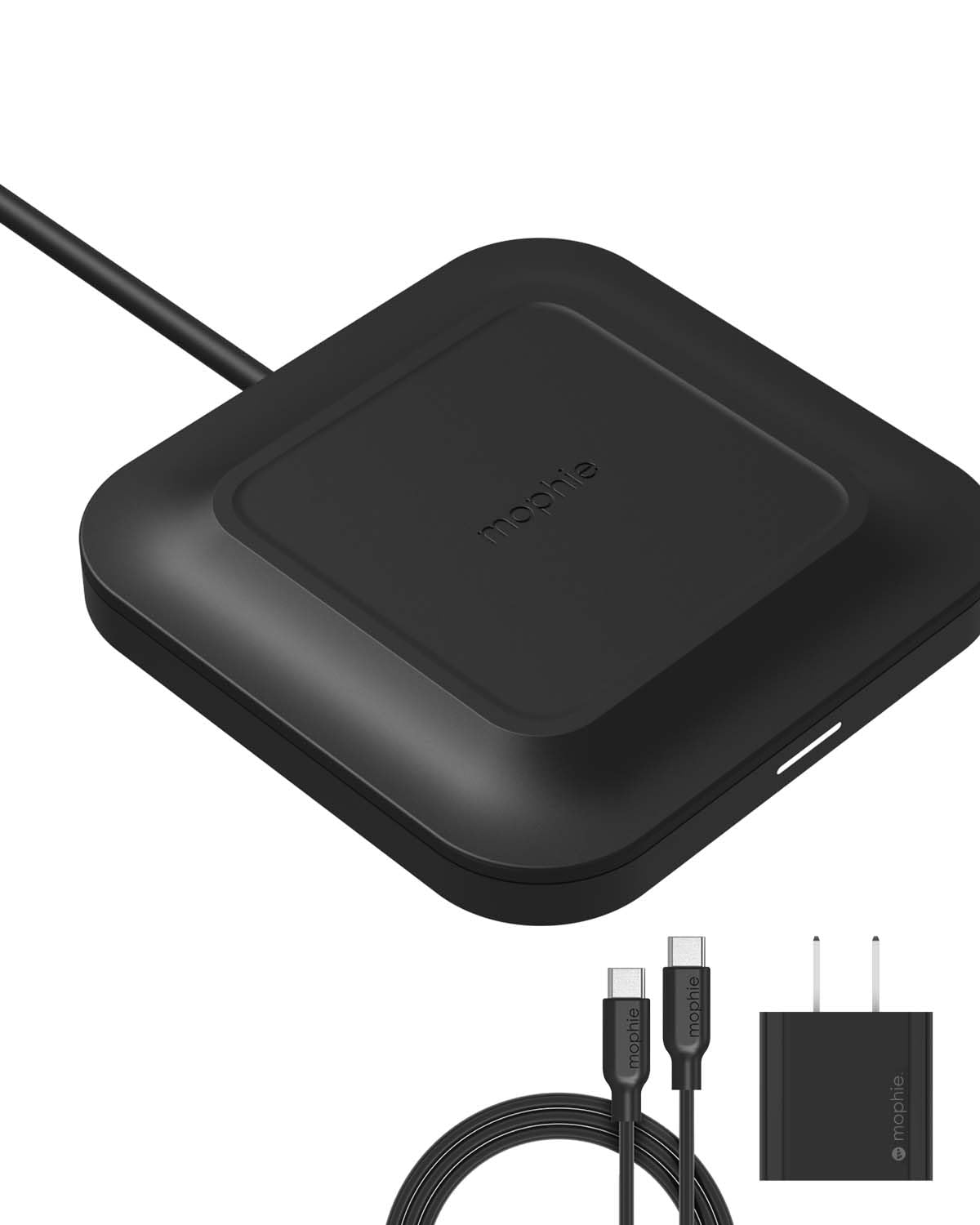 Mophie - Universal Wireless Charging Pad 15w - Black