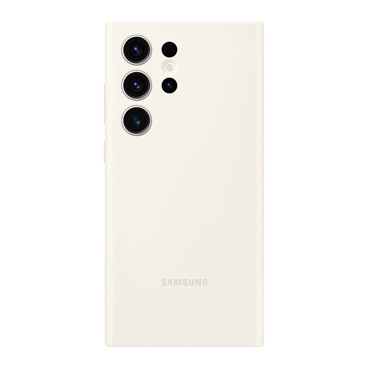 Samsung - Silicone Case For Samsung Galaxy S23 Ultra - Beige