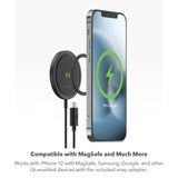 Mophie - Snap Plus Magsafe Wireless Charging Pad 15w - Black