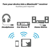 Scosche - Universal Bluetooth Wireless Audio Receiver - Black