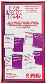 WHAT DO YOU MEME? Live Laugh Lose - The Party Game Where You Compete to Make Corny Jokes Funny